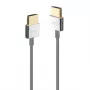 Lindy Ultra High Speed HDMI õhuke kaabel 1m, 1 m, HDMI Type A (Standard), HDMI Type A (Standard), 48 Gbit/s, Valge