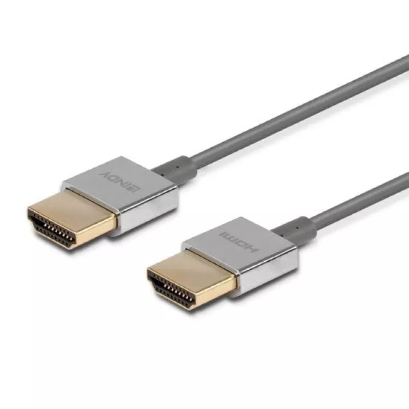 Lindy Ultra High Speed HDMI õhuke kaabel 1m, 1 m, HDMI Type A (Standard), HDMI Type A (Standard), 48 Gbit/s, Valge