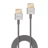 Lindy Ultra High Speed HDMI õhuke kaabel 1m, 1 m, HDMI Type A (Standard), HDMI Type A (Standard), 48 Gbit/s, Valge