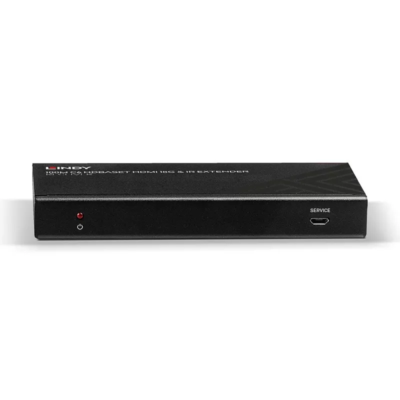 Lindy 100m Cat.6 HDMI 4K60, IR ja RS-232 HDBaseT pikendaja, vastuvõtja