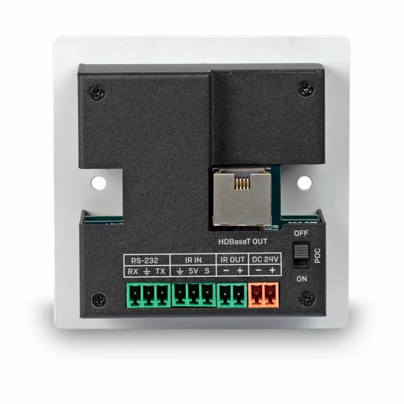 Lindy 150m Cat.6 HDMI 4K60 ja Type C HDBaseT UK seinapistik KVM pikendaja, saatja
