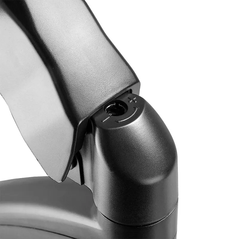 Lindy Single Display Gas-Spring Desktop Mount, 6,5 kg, 43,2 cm (17 tolli), 68,6 cm (27 tolli), 75 x 75 mm, 100 x 100 mm, Must