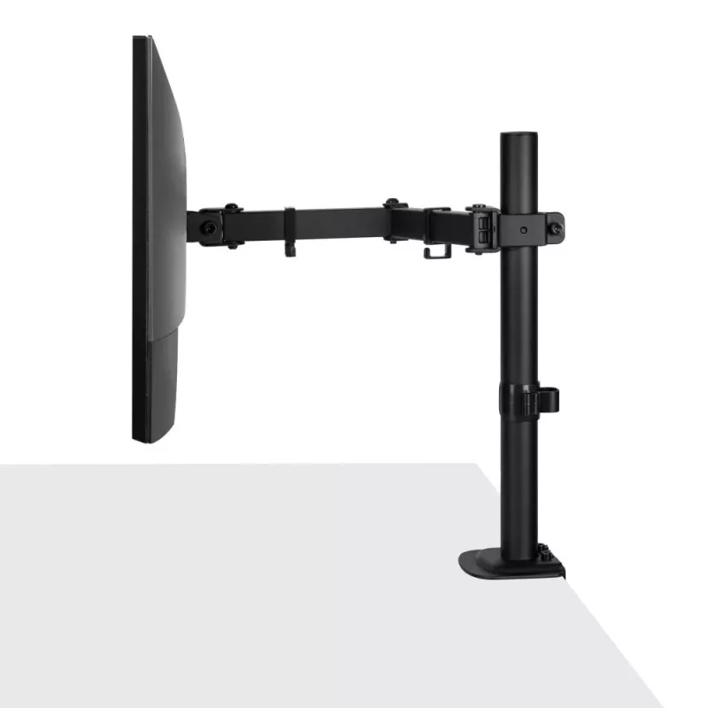Lindy üksik reguleeritav kuvari kinnitus, 8 kg, 33 cm (13 tolli), 81,3 cm (32 tolli), 75 x 75 mm, 100 x 100 mm, must