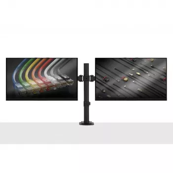 Lindy Dual Adjustable Display Mount, 8 kg, 33 cm (13 tolli), 81,3 cm (32 tolli), 75 x 75 mm, 100 x 100 mm, Must