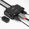 Lindy 2-pordiline DisplayPort 1.2, USB 2.0 ja audiokaabli KVM-lüliti