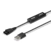 Lindy USB Type A to Jabra Quick Disconnect Headset Adapter