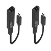 Lindy 100m kiudoptiline USB 3.2 Type C pikendaja, võrgusaatja ja -vastuvõtja, 100 m, 10000 Mbit/s, fiiber, USB 3.2 Gen 1 (3.1 Gen 1) USB-C, must