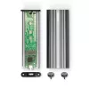 Lindy USB 3.2 Gen 2 x2 NVMe M.2 SSD-korpus, SSD-korpus, M.2, PCI Express, 20 Gbit/s, USB-ühenduvus, Hõbedane