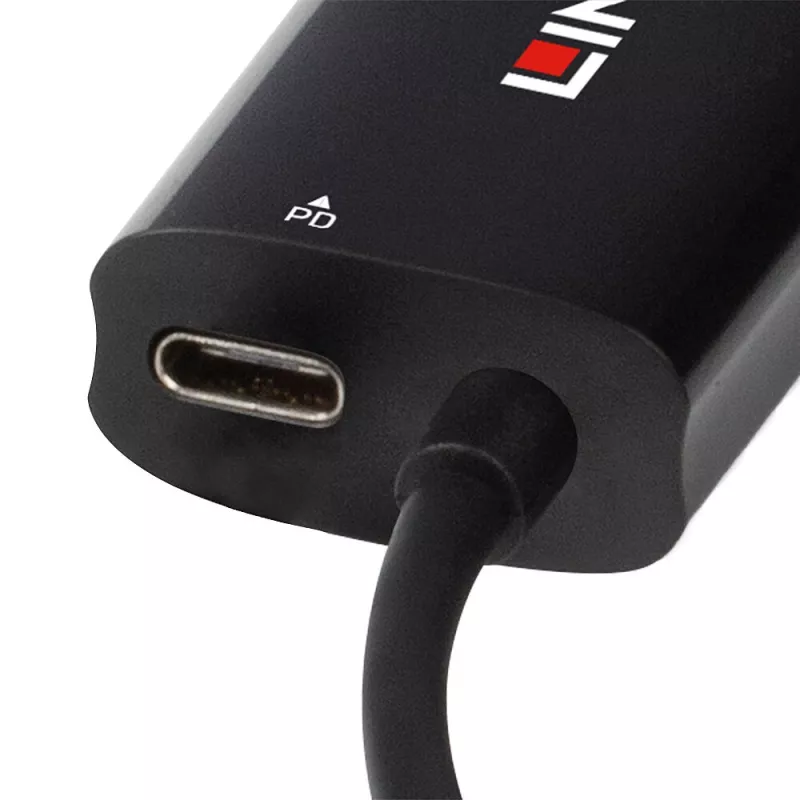 Lindy 43328 sülearvuti dokk/portide kordaja USB 3.2 Gen 1 (3.1 Gen 1) Type-C must