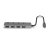 Lindy 4-pordiline USB 3.2 tüüp C jaotur sisse/välja lülititega