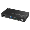 Lindy 100m Cat.6A 2 Host USB 3.2 Gen 1 HDBaseT Extender, võrgusaatja ja -vastuvõtja, 100 m, 480 Mbit/s, Cat6a, VS6320, fosforpronks
