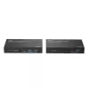 Lindy 100m Cat.6A 2 Host USB 3.2 Gen 1 HDBaseT Extender, võrgusaatja ja -vastuvõtja, 100 m, 480 Mbit/s, Cat6a, VS6320, fosforpronks