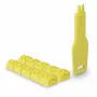 Lindy RJ45 pordilukud kollased, 10 tk + 1 võti, Pordiblokeerija + võti, RJ-45, Kollane, Akrüülnitriilbutadieenstüreen (ABS), 10 tk, Polükott