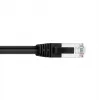 Lindy 0,2 m RJ-45 Cat.6A eemaldatav adapter, 0,2 m, Cat6a, RJ-45, RJ-45, must, punane