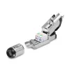 Lindy RJ-45 Cat.6/6A tööriistavaba välilõpetuspistik, RJ45, must, hõbedane, metall, CE, REACH, RoHS, UKCA, 240 g, 133 mm