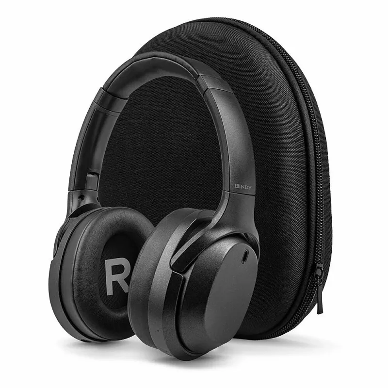Lindy LH700XW peakomplekt juhtmega ja juhtmevaba peakinnitus muusika Micro-USB Bluetooth must