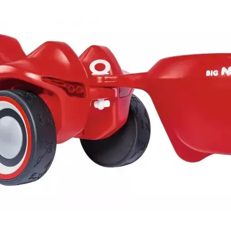Mänguauto haagis Simba‑Dickie BIG Bobby‑Car Neo Trailer — plastist, punane, vanusele 1–5