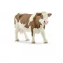 schleich FARM WORLD Simmentali lehm, 3 a, Talu, Taluloomad / talumänguasjad, Mitmevärviline, Plast, 1 tk