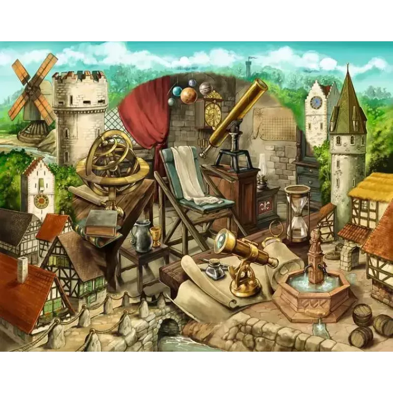 Pusle Ravensburger 17446 — 919 tükki, 500 mm laius, soovitatav vanus 14+