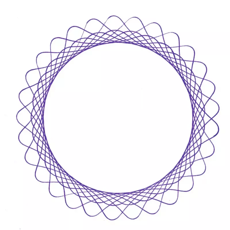 Laste spirograaf Ravensburger 297740 šablooni ja 2 markeriga, mitmevärviline, vanusele 6+