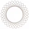 Laste spirograaf Ravensburger 297740 šablooni ja 2 markeriga, mitmevärviline, vanusele 6+