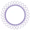 Laste spirograaf Ravensburger 297740 šablooni ja 2 markeriga, mitmevärviline, vanusele 6+