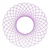 Laste spirograaf Ravensburger 297740 šablooni ja 2 markeriga, mitmevärviline, vanusele 6+