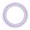 Laste spirograaf Ravensburger 297740 šablooni ja 2 markeriga, mitmevärviline, vanusele 6+