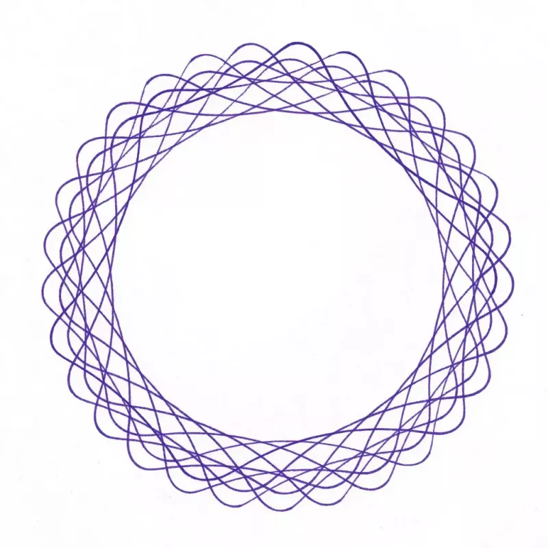 Laste spirograaf Ravensburger 297740 šablooni ja 2 markeriga, mitmevärviline, vanusele 6+