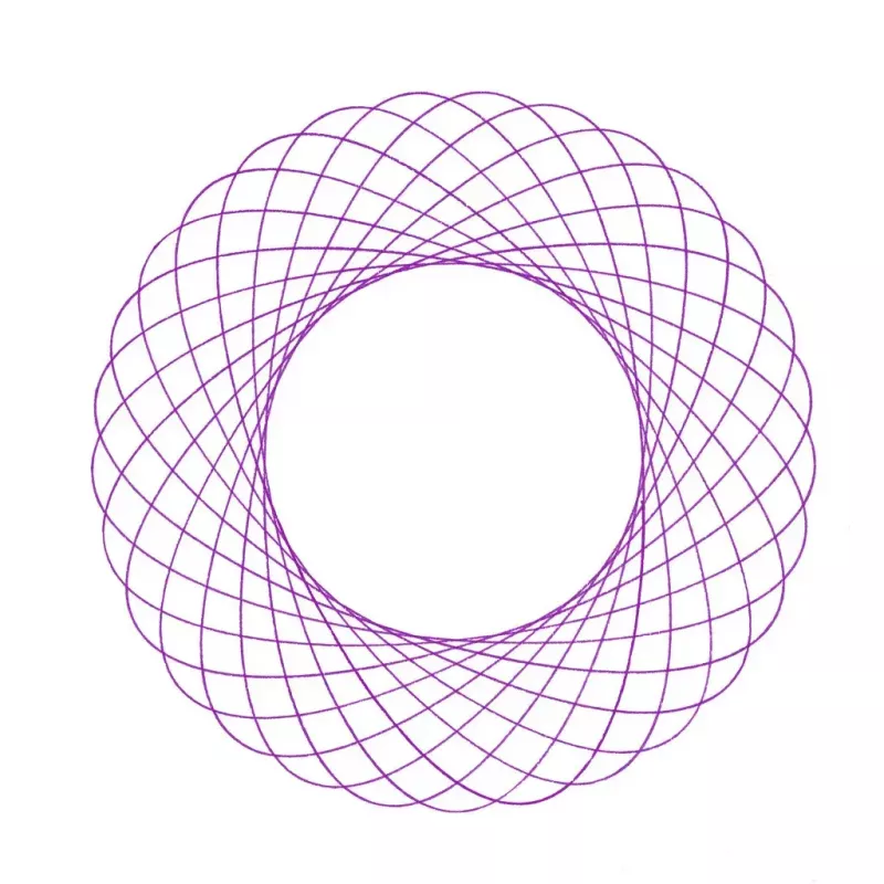 Laste spirograaf Ravensburger 297740 šablooni ja 2 markeriga, mitmevärviline, vanusele 6+