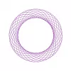 Laste spirograaf Ravensburger 297740 šablooni ja 2 markeriga, mitmevärviline, vanusele 6+