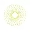 Laste spirograaf Ravensburger 297740 šablooni ja 2 markeriga, mitmevärviline, vanusele 6+