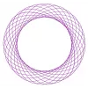 Laste spirograaf Ravensburger 297740 šablooni ja 2 markeriga, mitmevärviline, vanusele 6+