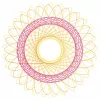 Laste spirograaf Ravensburger 297740 šablooni ja 2 markeriga, mitmevärviline, vanusele 6+