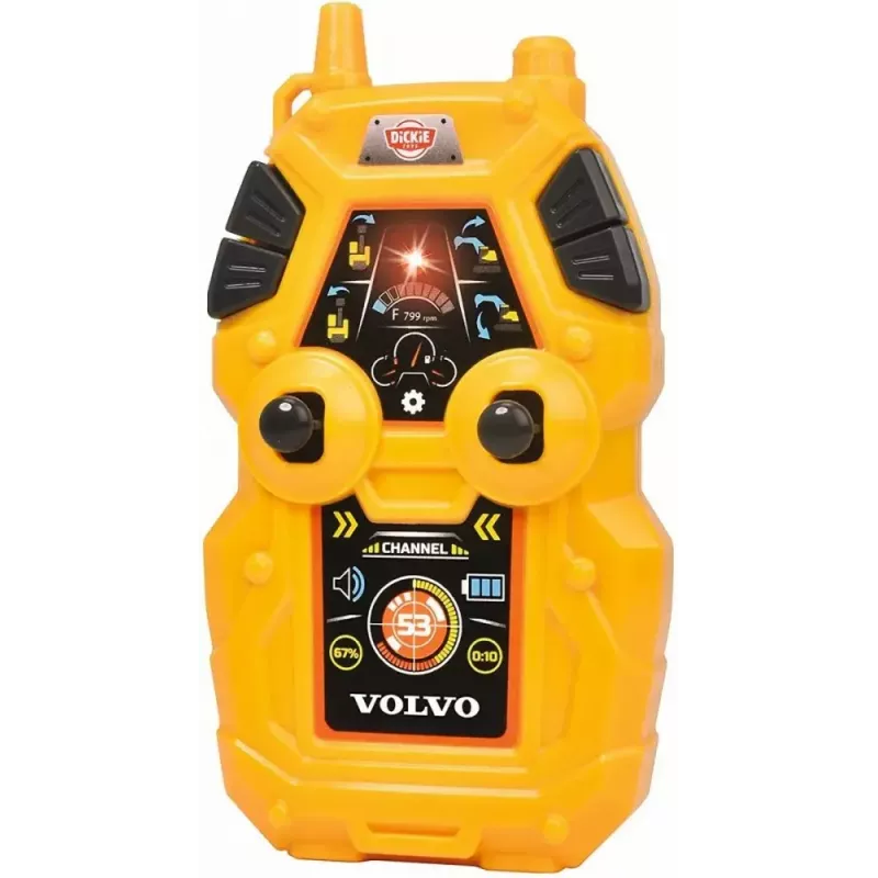 RC-ekskavaator Dickie Volvo Mining 2,4 GHz kaugjuhitav ehitusmudel
