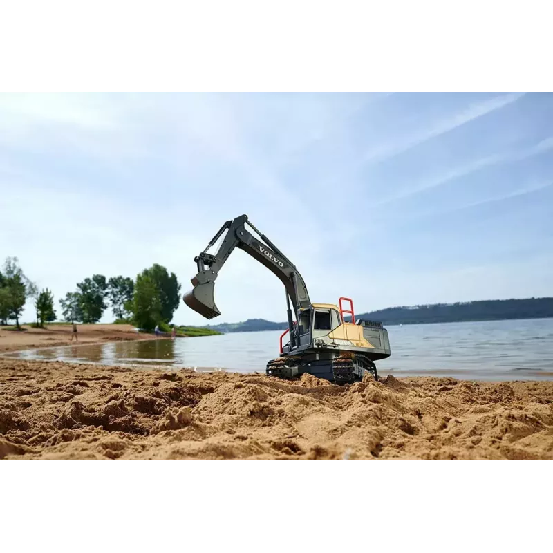 RC-ekskavaator Dickie Volvo Mining 2,4 GHz kaugjuhitav ehitusmudel