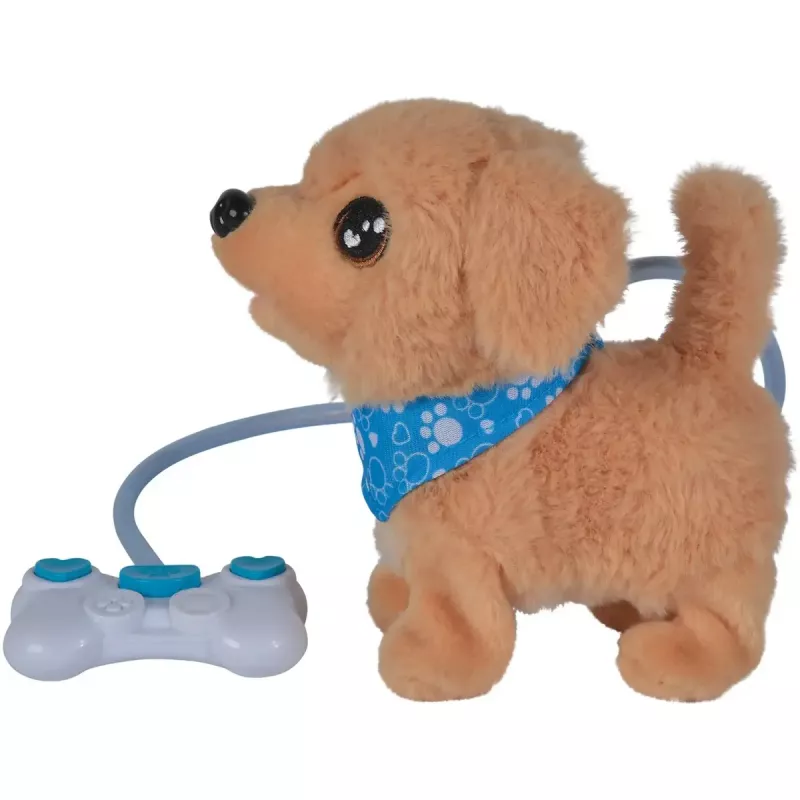 Simba ChiChi LOVE Loomy kuldse retriiveri pehme mänguasi, 20 cm, beež ja roosa
