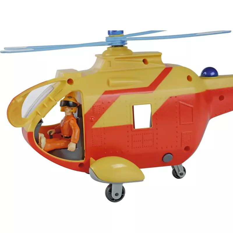 Mänguhelikopter Simba-Dickie Fireman Sam Wallaby 2 Update - sõidukimängukomplekt