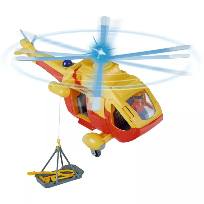 Mänguhelikopter Simba-Dickie Fireman Sam Wallaby 2 Update - sõidukimängukomplekt