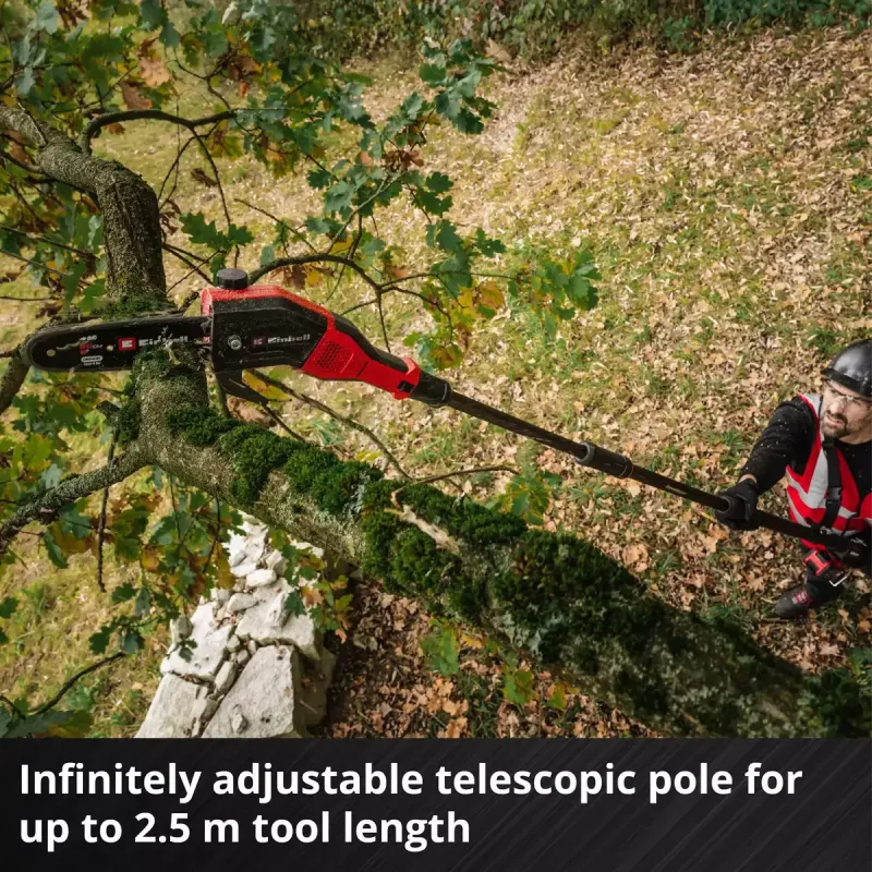 Pole Pruner EINHELL Professional GP-LC 18/20 Li T BL-Solo — juhtmeta oksasaag, ainult tööriist (ilma aku/laadijata)