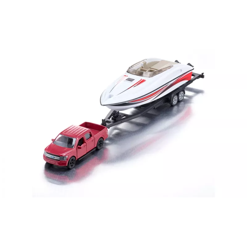 Siku Ford F150 mootorpaadiga Mudelautode komplekt Kokkupandud 1:50