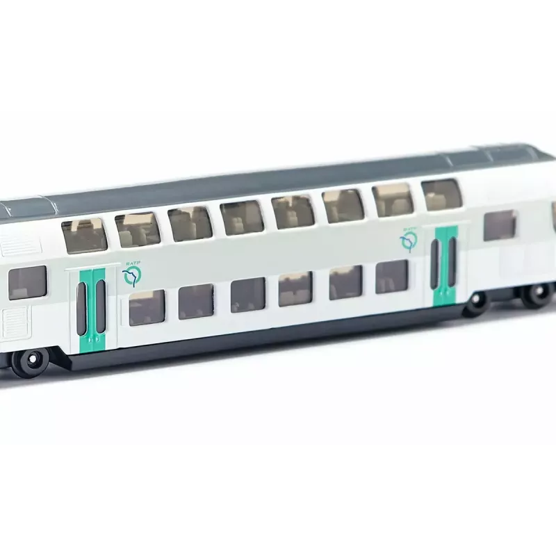 Rong Siku RATP KAHEKORRUSELINE RONG Metall Plastik Must Sinine Hall