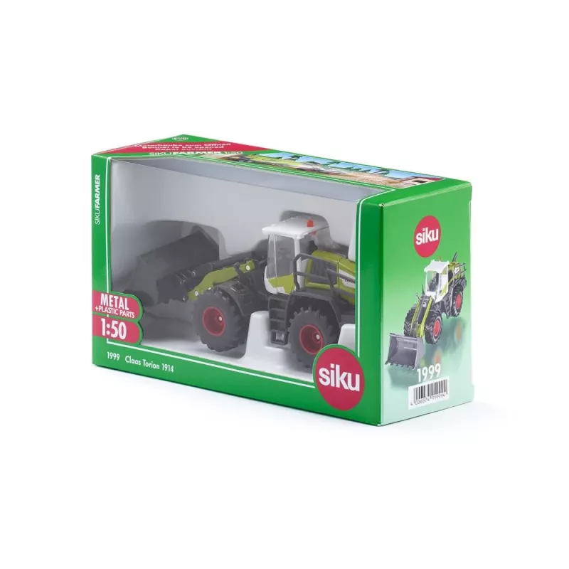 Siku Farmer 1999 Claas Torion 1914 rataslaadur, 1:50, roheline/valge