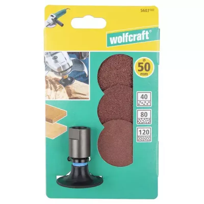 Lihvketas Wolfcraft GmbH 5607000 Sobib metallile ja puidule