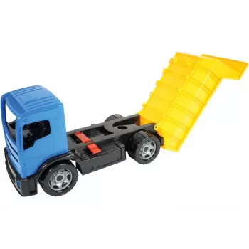 Veoauto Lena GIGA TRUCKS Kallurauto sinine punane sorteeritud