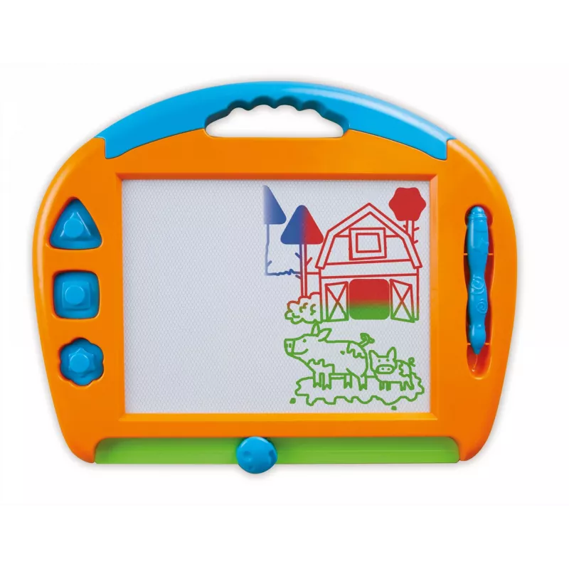 Laste magnetiline joonistustahvel Simm Spielwaren Colour magic drawing board big
