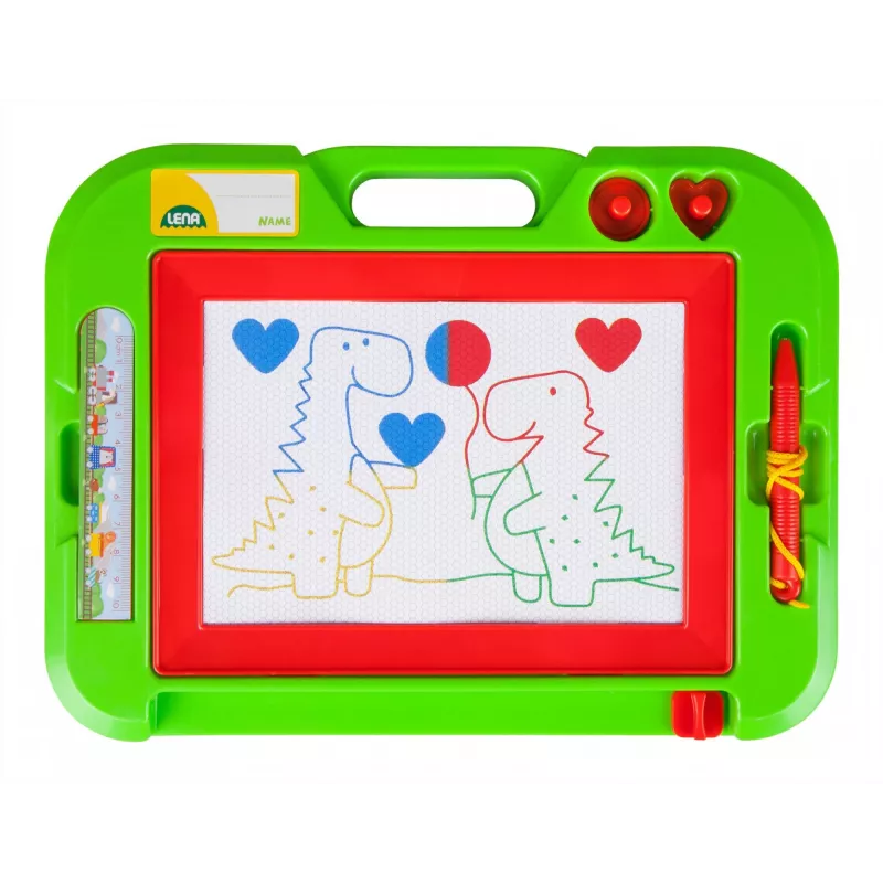 Laste magnetiline joonistustahvel Simm Spielwaren Colour magic drawing board small