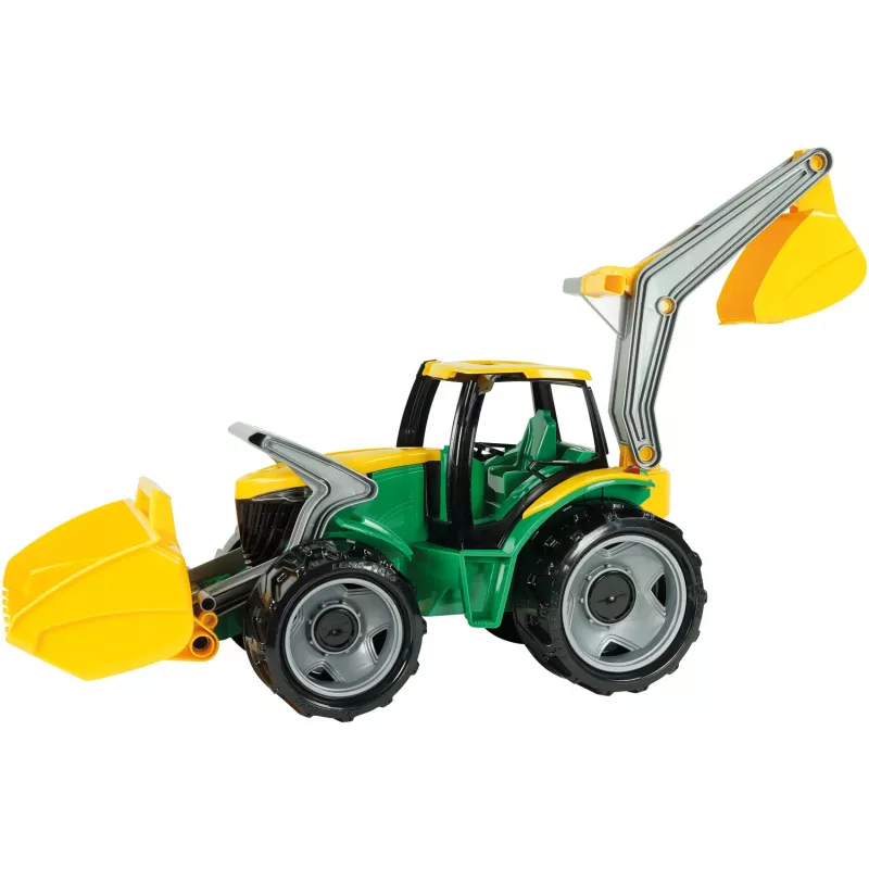 Traktor Lena GIGA TRUCKS ZL-02080 esilaaduri ja ekskavaatoriga