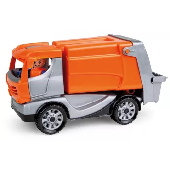 Lena Truckies Prügiauto, Veoauto, 2 a, Plastik, Hall, Oranž