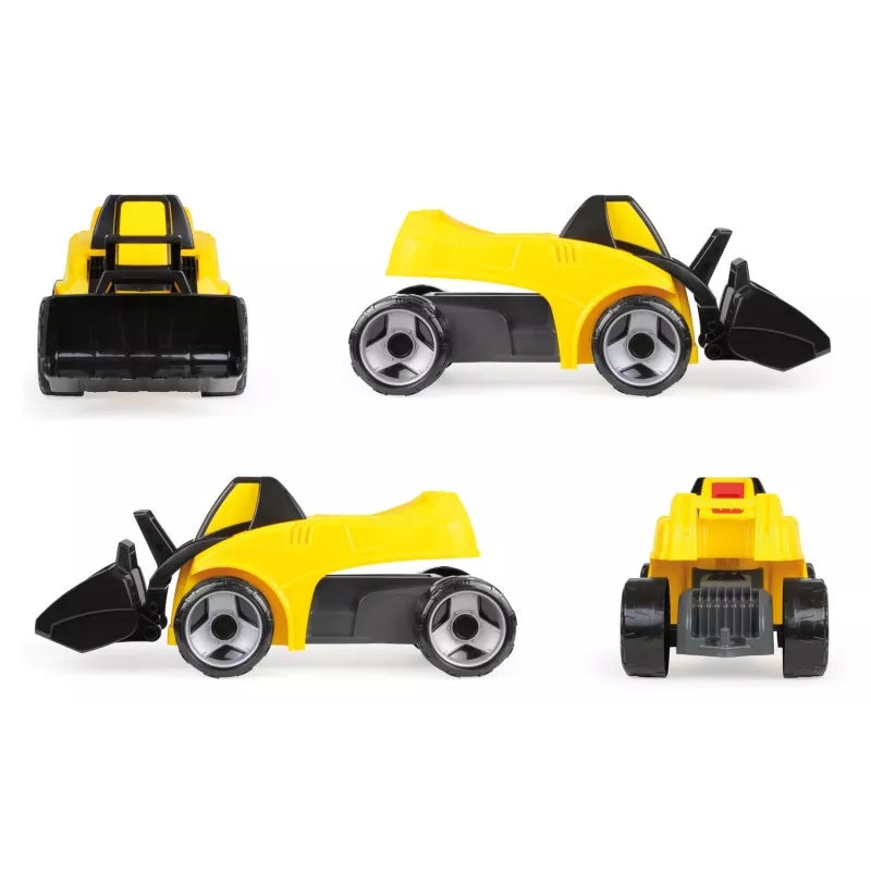 Laadur Lena GIGA TRUCKS 02145 Plastik Teras Must Kollane